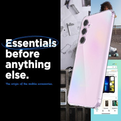 Spigen Ultra Hybrid - Etui do Samsung Galaxy A55 5G (Przezroczysty) Spigen Spigen Ultra Hybrid - Etui do Samsung Galaxy A55 5G (Przezroczysty) Spigen