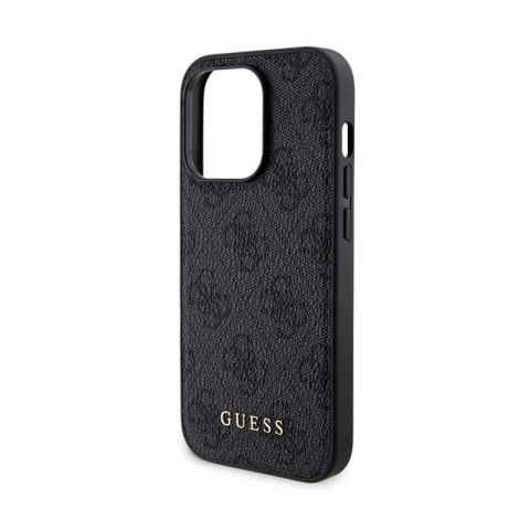 Guess Bundle Pack MagSafe 4G Metal Gold Logo - Zestaw etui + Power Bank 5000mAh MagSafe iPhone 13 Pro (czarny) Guess Guess Bundle Pack MagSafe 4G Metal Gold Logo - Zestaw etui + Power Bank 5000mAh MagSafe iPhone 13 Pro (czarny) Guess