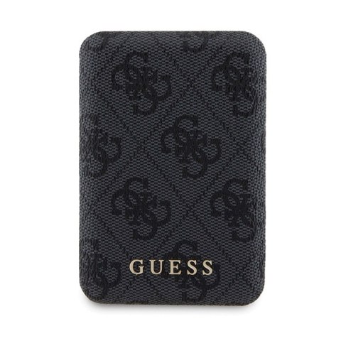 Guess Bundle Pack MagSafe 4G Metal Gold Logo - Zestaw etui + Power Bank 5000mAh MagSafe iPhone 13 Pro (czarny) Guess Guess Bundle Pack MagSafe 4G Metal Gold Logo - Zestaw etui + Power Bank 5000mAh MagSafe iPhone 13 Pro (czarny) Guess