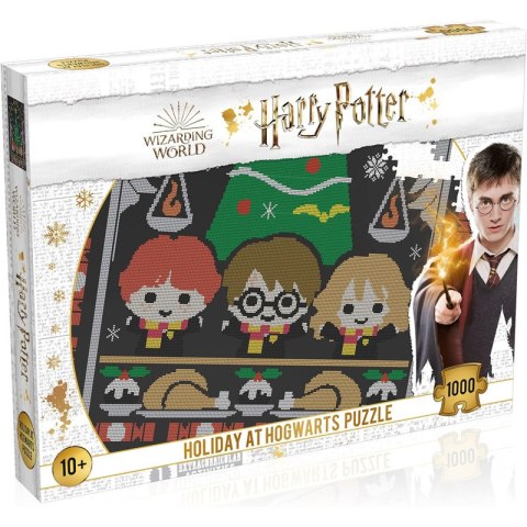 Harry Potter - Puzzle 1000 elementów w ozdobnym pudełku (Holidays at Hogwarts) Harry Potter Harry Potter - Puzzle 1000 elementów w ozdobnym pudełku (Holidays at Hogwarts) Harry Potter