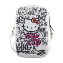 Hello Kitty Graffiti Kitty Head - Torebka crossbody na telefon (biały) Hello Kitty