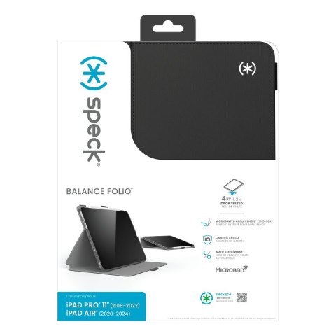 Speck Balance Folio - Etui iPad Air 11" M2 (2024) / iPad Air 10.9" (5-4 gen.) (2022-2020) / iPad Pro 11" (2022-2018) (Black) Speck Speck Balance Folio - Etui iPad Air 11" M2 (2024) / iPad Air 10.9" (5-4 gen.) (2022-2020) / iPad Pro 11" (2022-2018) (Black) Speck