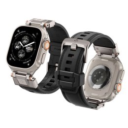 Spigen DuraPro Armor PU - Pasek do Apple Watch 42/44/45/49 mm (czarny) Spigen