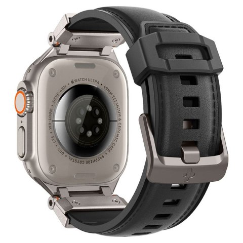 Spigen DuraPro Armor PU - Pasek do Apple Watch 42/44/45/49 mm (czarny) Spigen Spigen DuraPro Armor PU - Pasek do Apple Watch 42/44/45/49 mm (czarny) Spigen