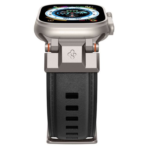 Spigen DuraPro Armor PU - Pasek do Apple Watch 42/44/45/49 mm (czarny) Spigen Spigen DuraPro Armor PU - Pasek do Apple Watch 42/44/45/49 mm (czarny) Spigen
