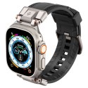 Spigen DuraPro Armor PU - Pasek do Apple Watch 42/44/45/49 mm (czarny) Spigen