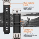 Spigen DuraPro Armor PU - Pasek do Apple Watch 42/44/45/49 mm (czarny) Spigen