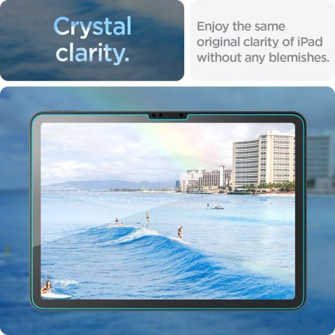 Spigen GLAS.TR EZ FIT - Szkło hartowane do iPad Air 13" (M2, 2024) (Przezroczysty) Spigen Spigen GLAS.TR EZ FIT - Szkło hartowane do iPad Air 13" (M2, 2024) (Przezroczysty) Spigen