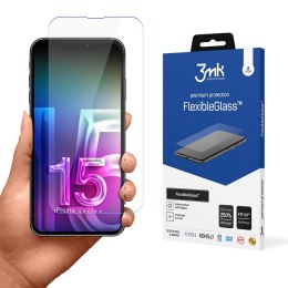 3mk FlexibleGlass - Szkło hybrydowe do iPhone 15 Plus 3mk