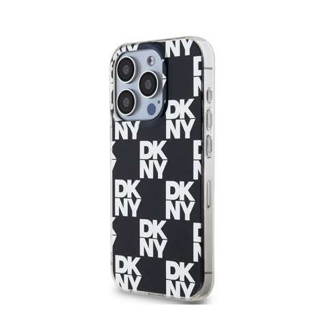 DKNY IML Checkered Mono Pattern - Etui do iPhone 15 Pro Max (czarny) DKNY DKNY IML Checkered Mono Pattern - Etui do iPhone 15 Pro Max (czarny) DKNY