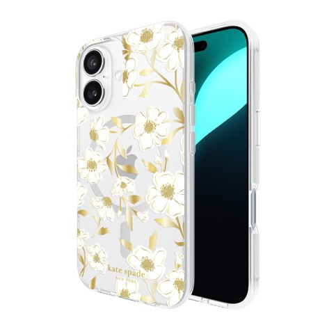 Kate Spade New York Protective Gems MagSafe - Etui iPhone 16 (Sunshine Floral) Kate Spade New York Kate Spade New York Protective Gems MagSafe - Etui iPhone 16 (Sunshine Floral) Kate Spade New York