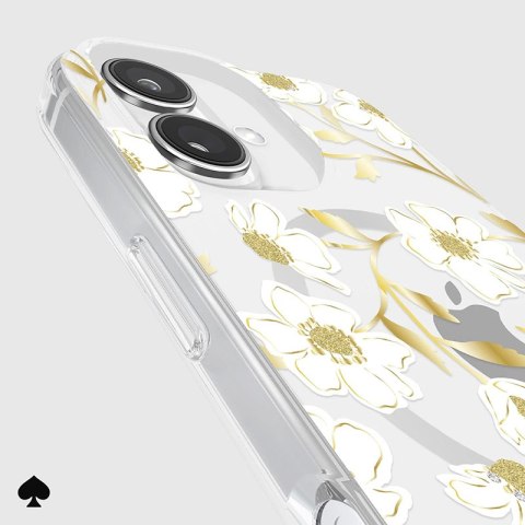 Kate Spade New York Protective Gems MagSafe - Etui iPhone 16 (Sunshine Floral) Kate Spade New York Kate Spade New York Protective Gems MagSafe - Etui iPhone 16 (Sunshine Floral) Kate Spade New York