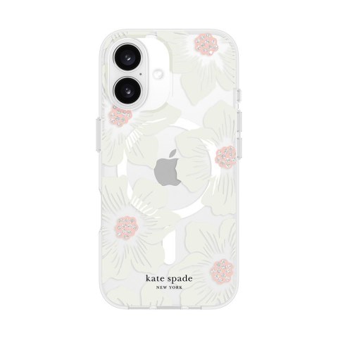 Kate Spade New York Protective MagSafe - Etui iPhone 16 (Hollyhock Floral) Kate Spade New York Kate Spade New York Protective MagSafe - Etui iPhone 16 (Hollyhock Floral) Kate Spade New York