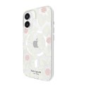 Kate Spade New York Protective MagSafe - Etui iPhone 16 (Hollyhock Floral) Kate Spade New York
