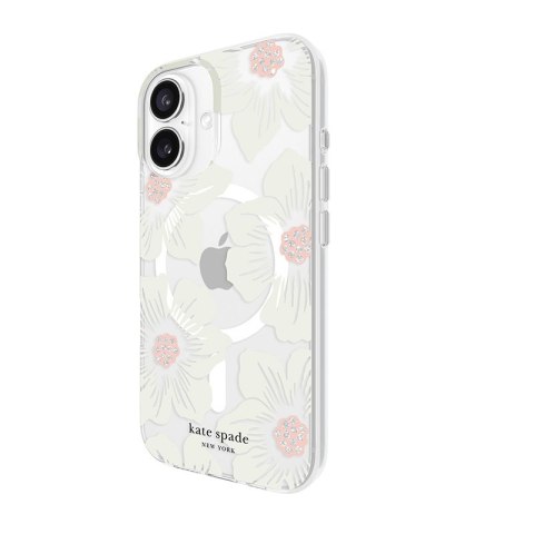 Kate Spade New York Protective MagSafe - Etui iPhone 16 (Hollyhock Floral) Kate Spade New York Kate Spade New York Protective MagSafe - Etui iPhone 16 (Hollyhock Floral) Kate Spade New York