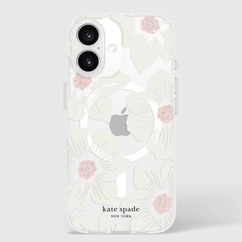Kate Spade New York Protective MagSafe - Etui iPhone 16 (Hollyhock Floral) Kate Spade New York Kate Spade New York Protective MagSafe - Etui iPhone 16 (Hollyhock Floral) Kate Spade New York