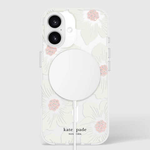 Kate Spade New York Protective MagSafe - Etui iPhone 16 (Hollyhock Floral) Kate Spade New York Kate Spade New York Protective MagSafe - Etui iPhone 16 (Hollyhock Floral) Kate Spade New York