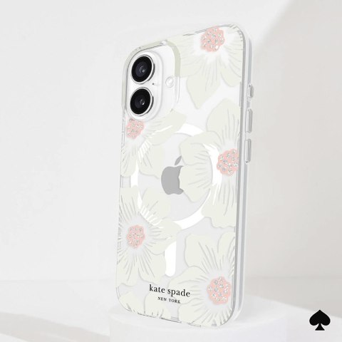 Kate Spade New York Protective MagSafe - Etui iPhone 16 (Hollyhock Floral) Kate Spade New York Kate Spade New York Protective MagSafe - Etui iPhone 16 (Hollyhock Floral) Kate Spade New York