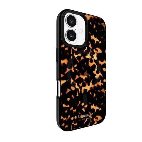 Kate Spade New York Protective MagSafe - Etui iPhone 16 (Tortoise) Kate Spade New York Kate Spade New York Protective MagSafe - Etui iPhone 16 (Tortoise) Kate Spade New York