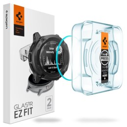 Spigen GLAS.TR EZ FIT 2-Pack - Szkło hartowane do Garmin Instinct 2X Solar (2 szt) Spigen