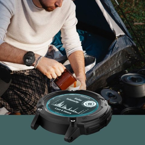 Spigen GLAS.TR EZ FIT 2-Pack - Szkło hartowane do Garmin Instinct 2X Solar (2 szt) Spigen Spigen GLAS.TR EZ FIT 2-Pack - Szkło hartowane do Garmin Instinct 2X Solar (2 szt) Spigen