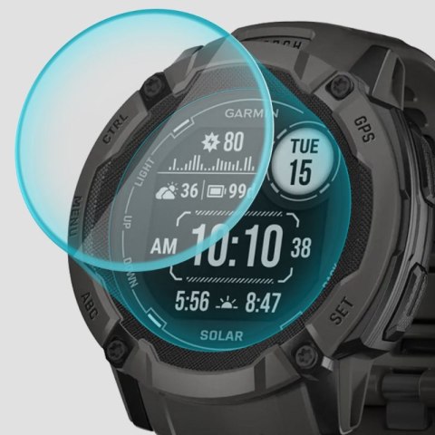 Spigen GLAS.TR EZ FIT 2-Pack - Szkło hartowane do Garmin Instinct 2X Solar (2 szt) Spigen Spigen GLAS.TR EZ FIT 2-Pack - Szkło hartowane do Garmin Instinct 2X Solar (2 szt) Spigen