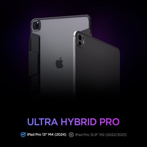 Spigen Ultra Hybrid Pro - Etui do iPad Pro 13" M4 (2024) (Black) Spigen Spigen Ultra Hybrid Pro - Etui do iPad Pro 13" M4 (2024) (Black) Spigen