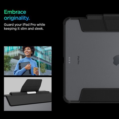 Spigen Ultra Hybrid Pro - Etui do iPad Pro 13" M4 (2024) (Black) Spigen Spigen Ultra Hybrid Pro - Etui do iPad Pro 13" M4 (2024) (Black) Spigen
