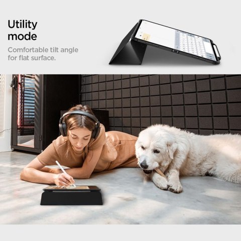 Spigen Ultra Hybrid Pro - Etui do iPad Pro 13" M4 (2024) (Black) Spigen Spigen Ultra Hybrid Pro - Etui do iPad Pro 13" M4 (2024) (Black) Spigen