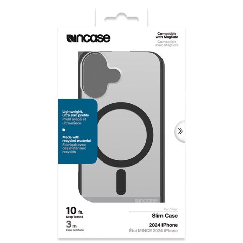Incase Slim Case MagSafe - Etui iPhone 16 (Black) Incase Incase Slim Case MagSafe - Etui iPhone 16 (Black) Incase