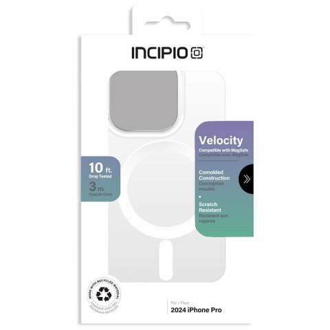 Incipio Velocity MagSafe - Etui iPhone 16 Pro (Clear) Incipio Incipio Velocity MagSafe - Etui iPhone 16 Pro (Clear) Incipio