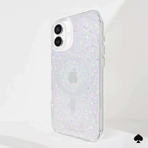 Kate Spade New York Protective MagSafe - Etui iPhone 16 Plus (Chunky Glitter) Kate Spade New York Kate Spade New York Protective MagSafe - Etui iPhone 16 Plus (Chunky Glitter) Kate Spade New York