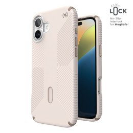 Speck Presidio2 Grip ClickLock & MagSafe - Etui iPhone 16 Plus (Bleached Bone / Heirloom Gold / Hazel Brown) Speck