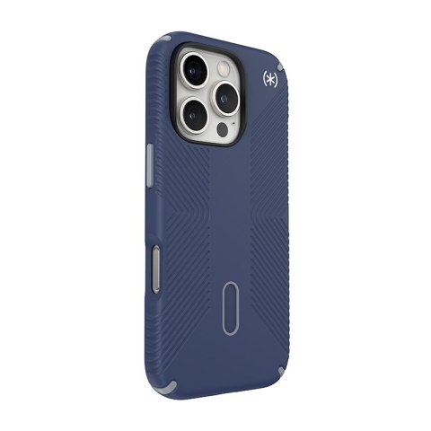 Speck Presidio2 Grip ClickLock & MagSafe - Etui iPhone 16 Pro (Coastal Blue / Dust Grey / White) Speck Speck Presidio2 Grip ClickLock & MagSafe - Etui iPhone 16 Pro (Coastal Blue / Dust Grey / White) Speck