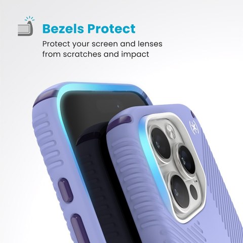 Speck Presidio2 Grip ClickLock & MagSafe - Etui iPhone 16 Pro (Future Lavender / Cassis Purple / White) Speck Speck Presidio2 Grip ClickLock & MagSafe - Etui iPhone 16 Pro (Future Lavender / Cassis Purple / White) Speck