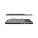 Spigen Enzo Aramid Mag MagSafe - Etui iPhone 16 Pro (Black / Silver) Spigen