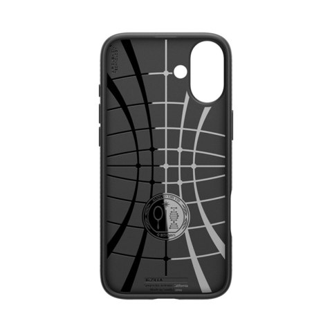 Spigen Liquid Air - Etui do iPhone 16 (Matte Black) Spigen Spigen Liquid Air - Etui do iPhone 16 (Matte Black) Spigen