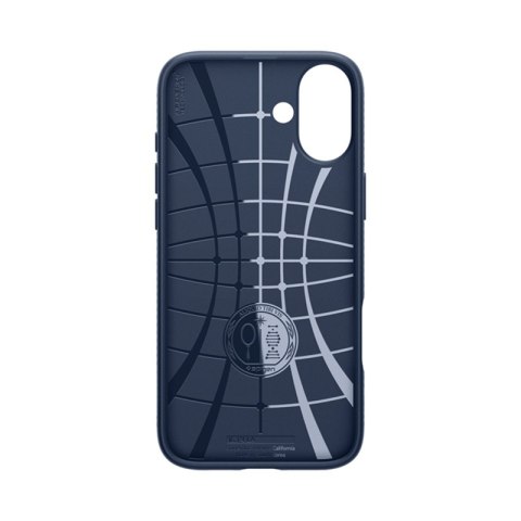 Spigen Liquid Air - Etui do iPhone 16 (Navy Blue) Spigen Spigen Liquid Air - Etui do iPhone 16 (Navy Blue) Spigen