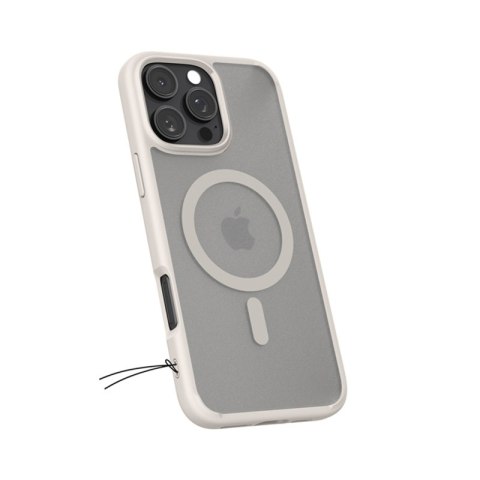 Spigen Ultra Hybrid Mag MagSafe - Etui do iPhone 16 Pro Max (Frost Natural Titanium) Spigen Spigen Ultra Hybrid Mag MagSafe - Etui do iPhone 16 Pro Max (Frost Natural Titanium) Spigen