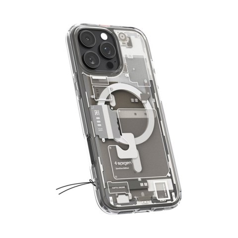 Spigen Ultra Hybrid Mag MagSafe - Etui do iPhone 16 Pro (Zero One Natural Titanium) Spigen Spigen Ultra Hybrid Mag MagSafe - Etui do iPhone 16 Pro (Zero One Natural Titanium) Spigen