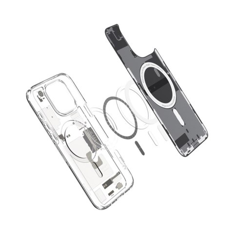 Spigen Ultra Hybrid Mag MagSafe - Etui do iPhone 16 Pro (Zero One Natural Titanium) Spigen Spigen Ultra Hybrid Mag MagSafe - Etui do iPhone 16 Pro (Zero One Natural Titanium) Spigen