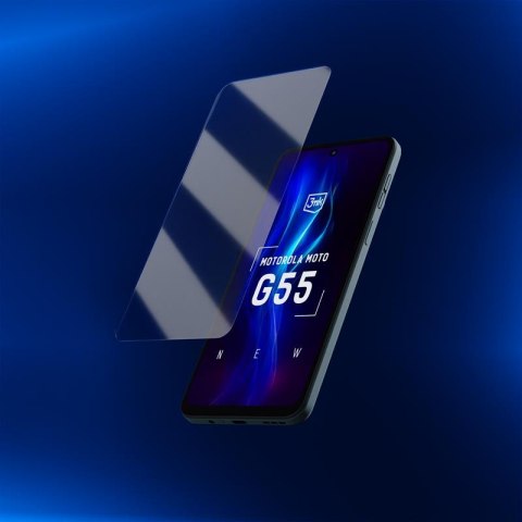 3mk HardGlass - Szkło hartowane do Motorola Moto G55 5G 3mk 3mk HardGlass - Szkło hartowane do Motorola Moto G55 5G 3mk