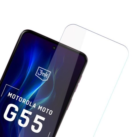 3mk HardGlass - Szkło hartowane do Motorola Moto G55 5G 3mk 3mk HardGlass - Szkło hartowane do Motorola Moto G55 5G 3mk
