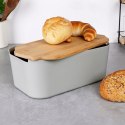 CHLEBAK Z DESKĄ BAMBUSOWĄ SZARY 259302 VILDE
