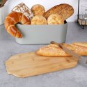 CHLEBAK Z DESKĄ BAMBUSOWĄ SZARY 259302 VILDE