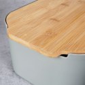CHLEBAK Z DESKĄ BAMBUSOWĄ SZARY 259302 VILDE