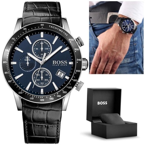 Hugo Boss ZEGAREK MĘSKI HUGO BOSS 1513391 - RAFALE (zh013d) + BOX Hugo Boss ZEGAREK MĘSKI HUGO BOSS 1513391 - RAFALE (zh013d) + BOX