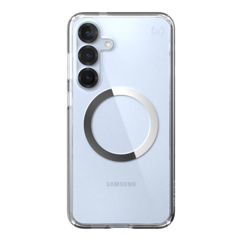 Speck Presidio Perfect-Clear Magnet - Etui Samsung Galaxy S25+ / S24+ MagSafe (Clear / Chrome Finish / Serene Silver) Speck Speck Presidio Perfect-Clear Magnet - Etui Samsung Galaxy S25+ / S24+ MagSafe (Clear / Chrome Finish / Serene Silver) Speck