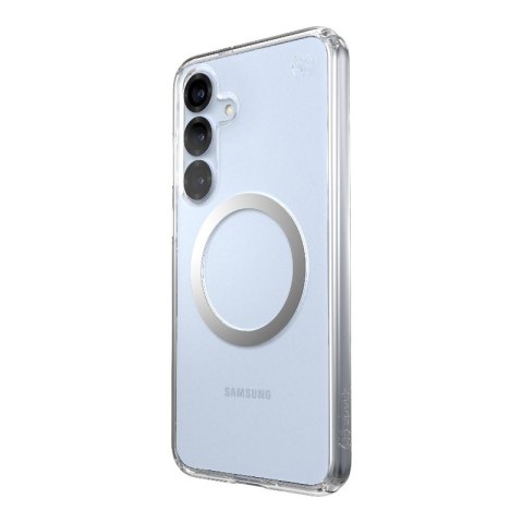 Speck Presidio Perfect-Clear Magnet - Etui Samsung Galaxy S25+ / S24+ MagSafe (Clear / Chrome Finish / Serene Silver) Speck Speck Presidio Perfect-Clear Magnet - Etui Samsung Galaxy S25+ / S24+ MagSafe (Clear / Chrome Finish / Serene Silver) Speck