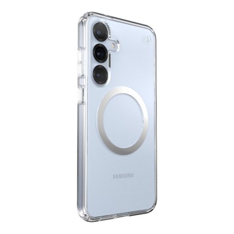 Speck Presidio Perfect-Clear Magnet - Etui Samsung Galaxy S25+ / S24+ MagSafe (Clear / Chrome Finish / Serene Silver) Speck Speck Presidio Perfect-Clear Magnet - Etui Samsung Galaxy S25+ / S24+ MagSafe (Clear / Chrome Finish / Serene Silver) Speck